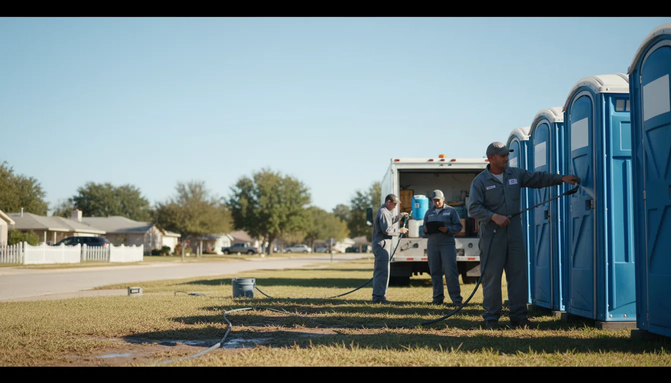 Long-Term Portable Toilet Rental in Dalton City, IL near me